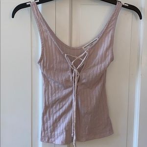 Urban Outfitters Lace Up Tank Top